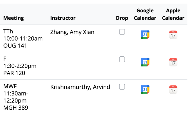 uw-calendar-extension